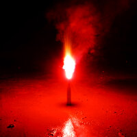Bengalfeuer rot blink, 5er Pack