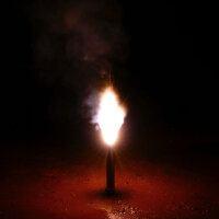 Bengalfeuer weiß Blink, 5er Pack