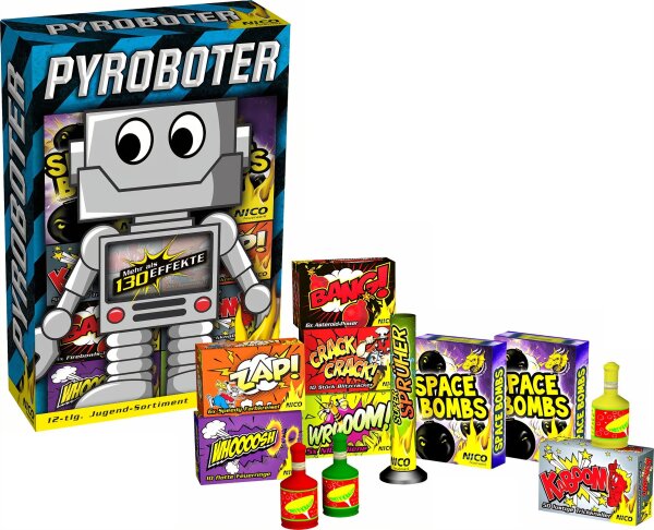Pyroboter 12 Tlg.