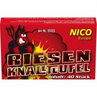 Riesen Knallteufel 40er Schtl.