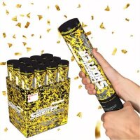 Confetti-Shooter 30 cm, gold metallic