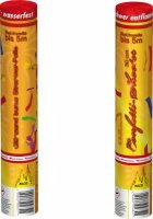 Confetti-Shooter 30 cm, bunt metallic