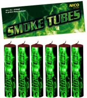 Smoke Tubes grün, 6er Btl.