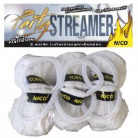 Luftschlangenbälle Streamer, 6er