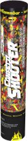 Confetti-Shooter 30 cm, schwarz-rot-gold