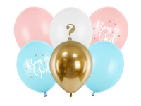6 Ballons Boy or Girl? Mix