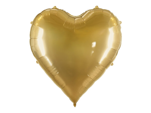 Folienballon XXL Herz, gold