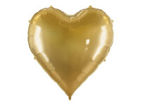 Folienballon XXL Herz, gold