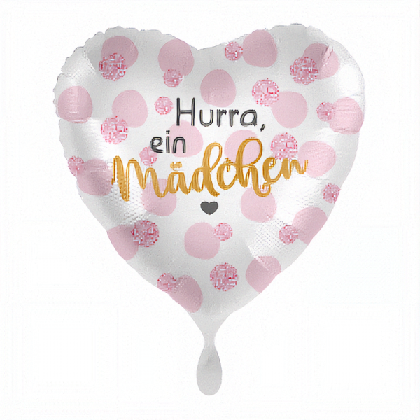 Ballon - Hurra, ein Mädchen