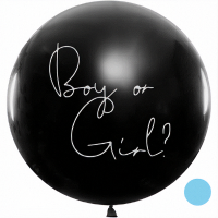 Riesenballon - Boy or Girl - Blau