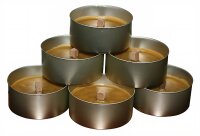 Wax Candle small (flame bowl) 2-pack