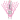 Confetti shooter - Pink streamers