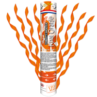 Confetti shooter - Orange streamers