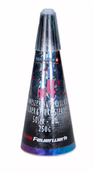 Schweizer Vulkan No.4 silber-pink